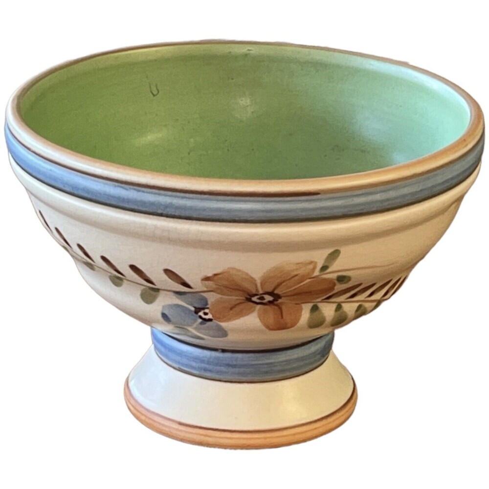 Vintage Late 1920’s WELLER POTTERY Bonito Art Deco Pedestal Bowl Hand Painted